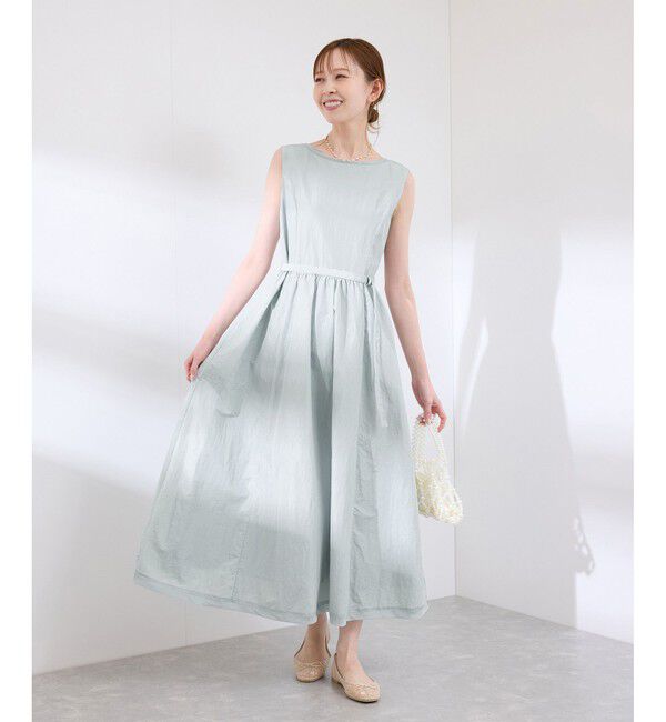 Rope&rsquo;Picnic「【emur/エミュール】ナイロンタフタデザインワンピース」|ワンピース|