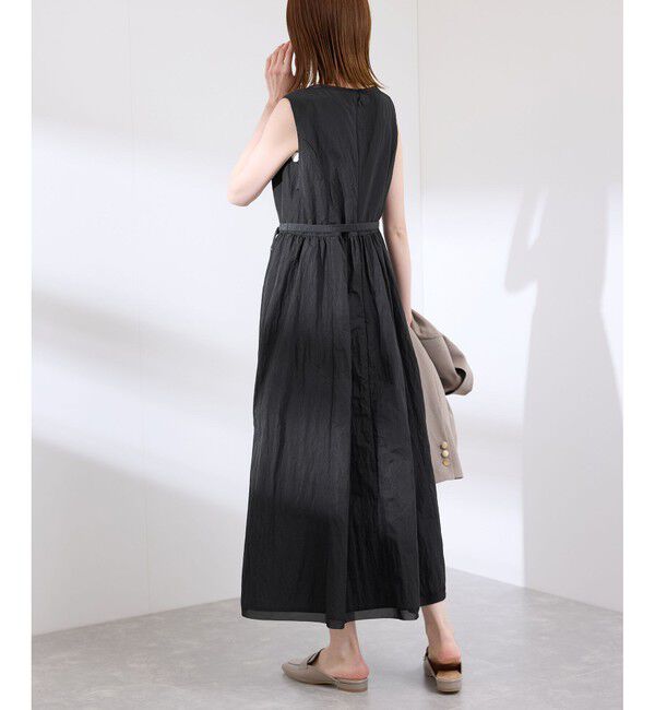 Rope&rsquo;Picnic「【emur/エミュール】ナイロンタフタデザインワンピース」|ワンピース|