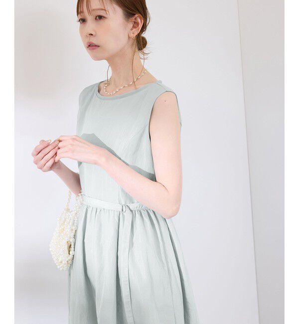 Rope&rsquo;Picnic「【emur/エミュール】ナイロンタフタデザインワンピース」|ワンピース|