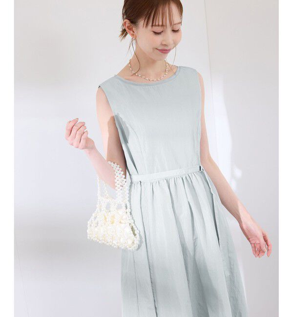 Rope&rsquo;Picnic「【emur/エミュール】ナイロンタフタデザインワンピース」|ワンピース|