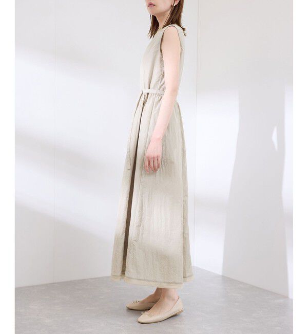 Rope&rsquo;Picnic「【emur/エミュール】ナイロンタフタデザインワンピース」|ワンピース|