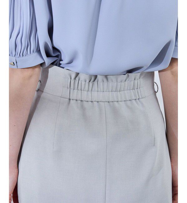 Rope&rsquo;Picnic「【UV対応】【リネンライク・シリーズ】アイラインスカート/通勤・セットアップ対応」|スカート|