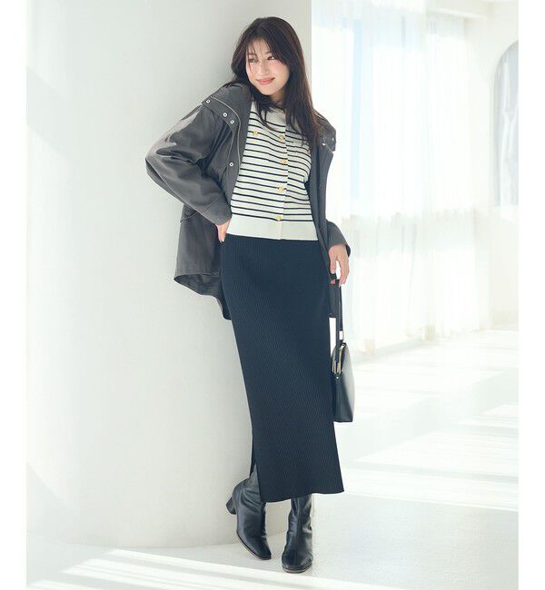 Rope&rsquo;Picnic「ミドル丈マウンテンパーカー スプリングコート/撥水・花粉ガード」|その他|