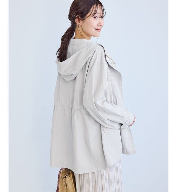 Rope&rsquo;Picnic「ミドル丈マウンテンパーカー スプリングコート/撥水・花粉ガード」|その他|