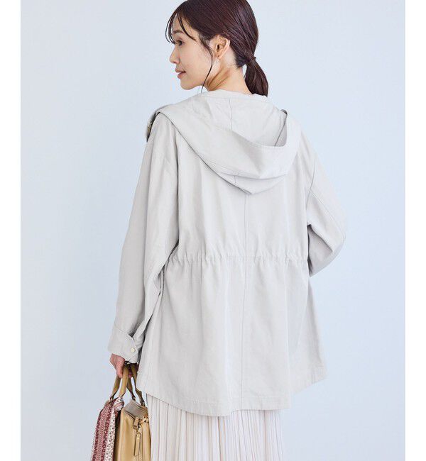 Rope&rsquo;Picnic「ミドル丈マウンテンパーカー スプリングコート/撥水・花粉ガード」|その他|