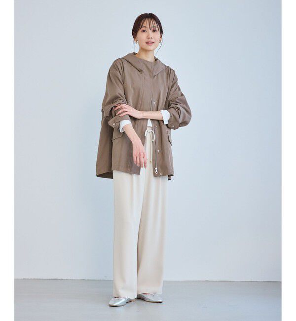 Rope&rsquo;Picnic「ミドル丈マウンテンパーカー スプリングコート/撥水・花粉ガード」|その他|