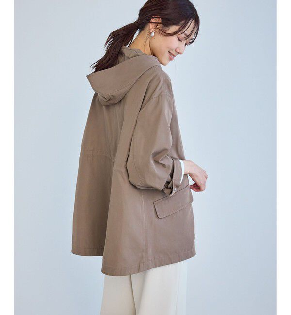 Rope&rsquo;Picnic「ミドル丈マウンテンパーカー スプリングコート/撥水・花粉ガード」|その他|