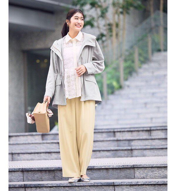 Rope&rsquo;Picnic「ミドル丈マウンテンパーカー スプリングコート/撥水・花粉ガード」|その他|