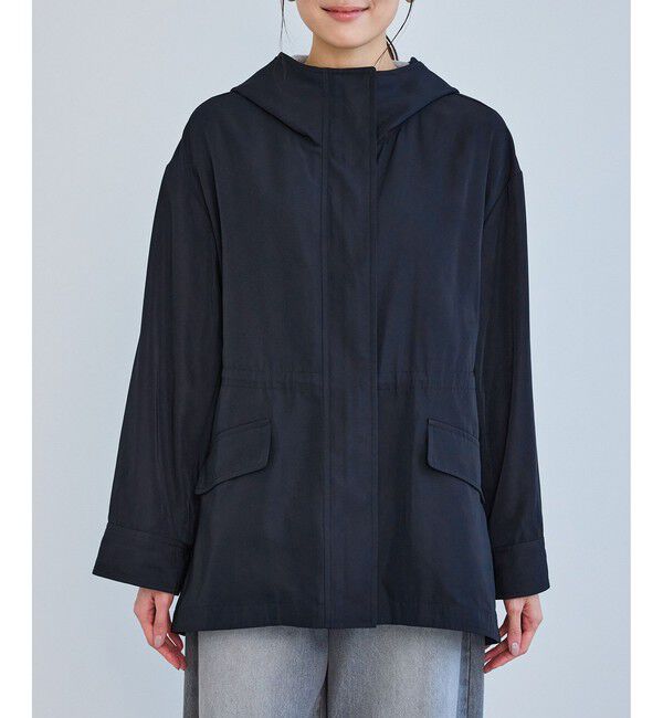 Rope&rsquo;Picnic「ミドル丈マウンテンパーカー スプリングコート/撥水・花粉ガード」|その他|