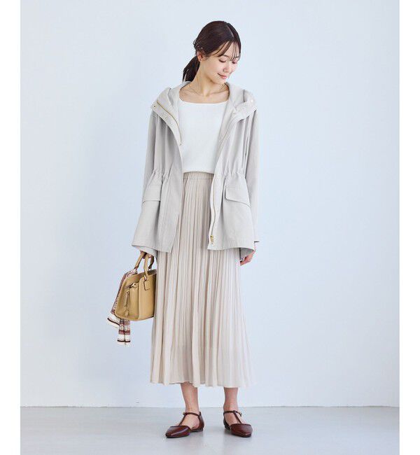 Rope&rsquo;Picnic「ミドル丈マウンテンパーカー スプリングコート/撥水・花粉ガード」|その他|