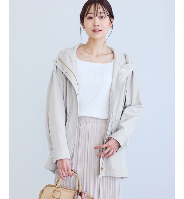 Rope&rsquo;Picnic「ミドル丈マウンテンパーカー スプリングコート/撥水・花粉ガード」|その他|