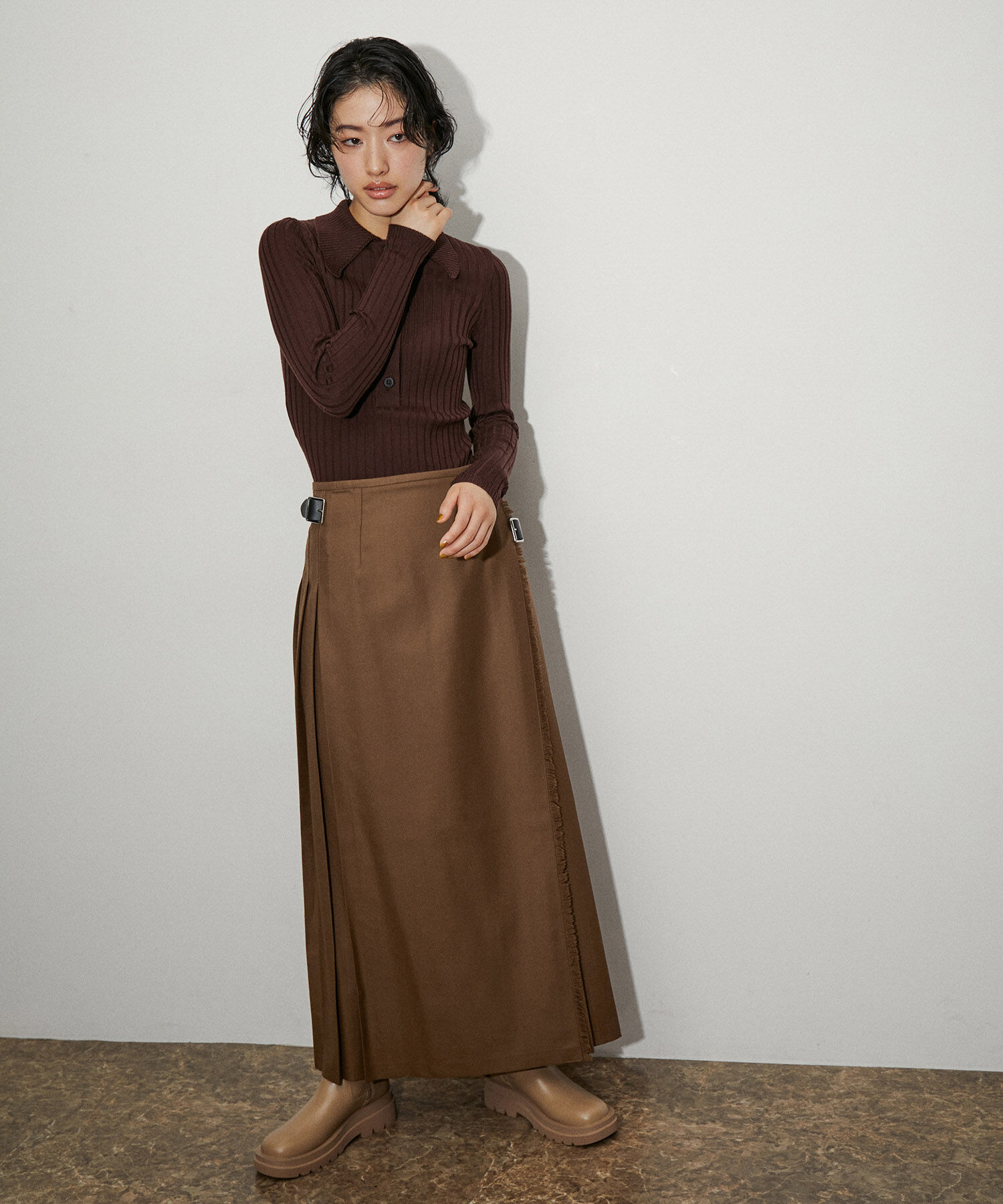 ADAM ET ROPE'「［新色追加］トラックソールストレッチブーツ」|その他|