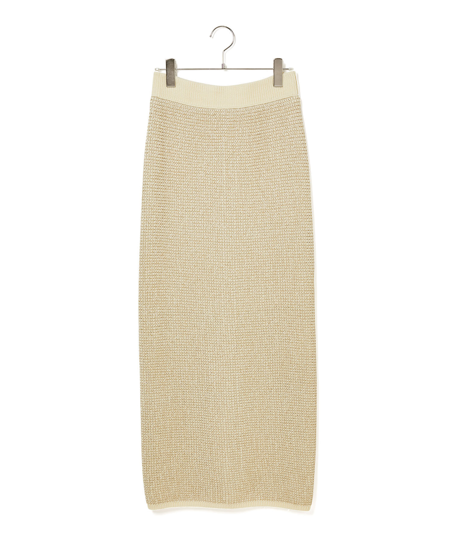 ADAM ET ROPE'「ラメパターンニットスカート」|スカート|