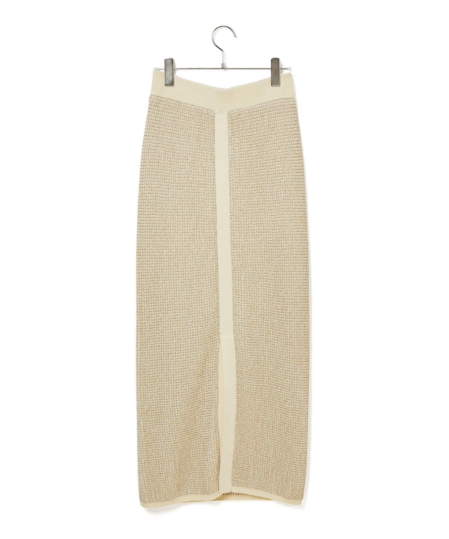 ADAM ET ROPE'「ラメパターンニットスカート」|スカート|