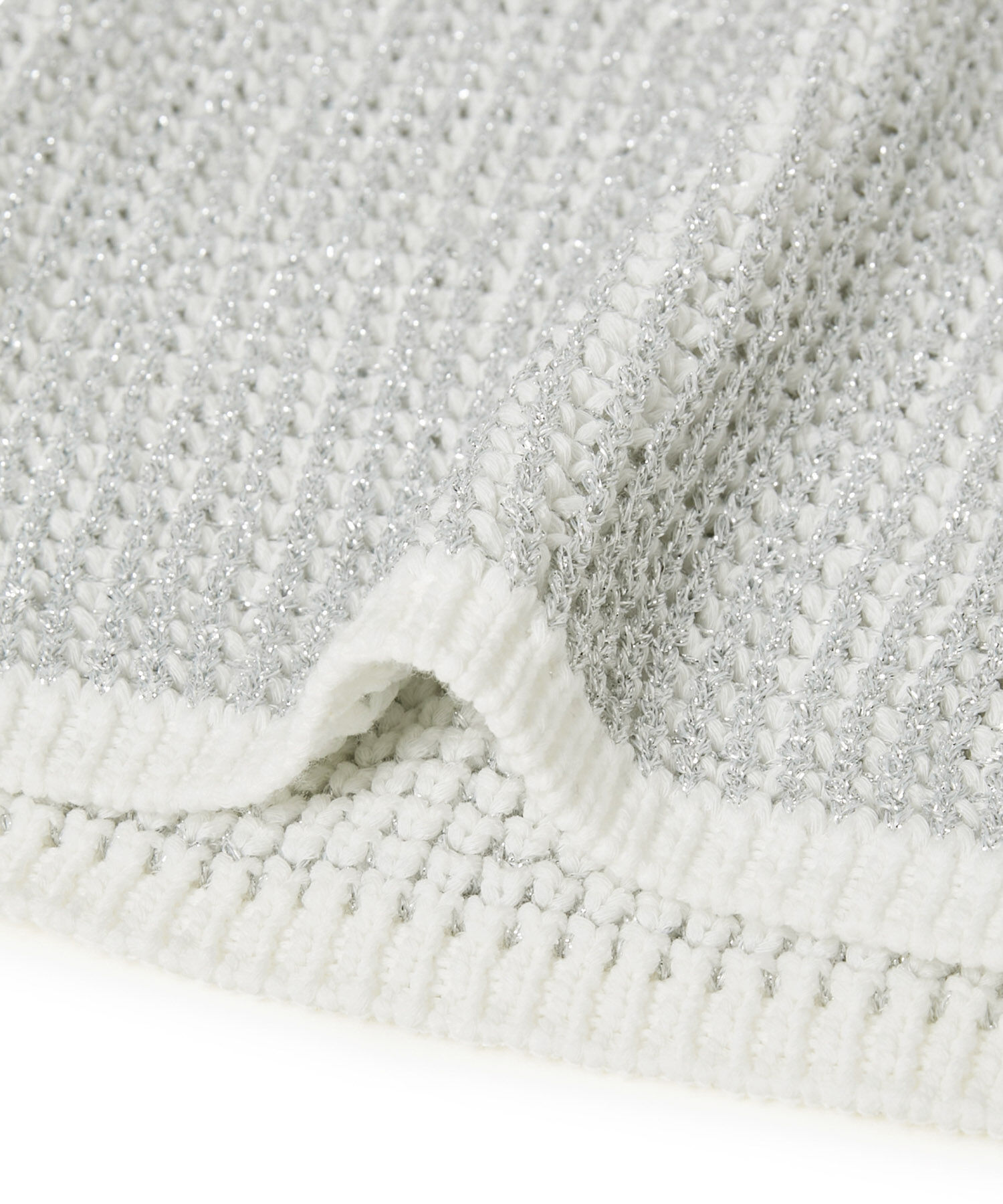 ADAM ET ROPE'「ラメパターンニットスカート」|スカート|