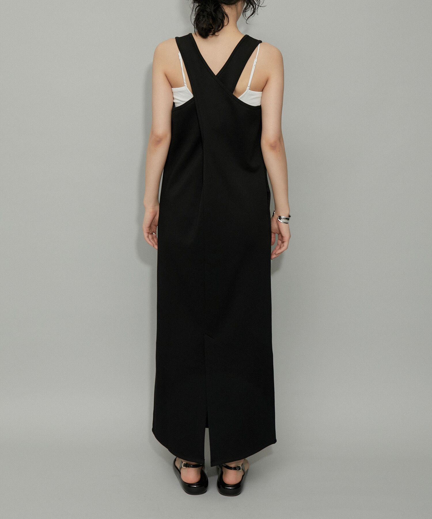 ADAM ET ROPE'「【再入荷・WEB限定・セットアイテム】パターンニットジレコンビワンピース」|ワンピース|