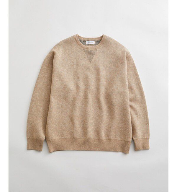 ADAM ET ROPE'「ヘビーウェイト 杢スウェット ニット / ユニセックス」|スウェット・ジャージ|