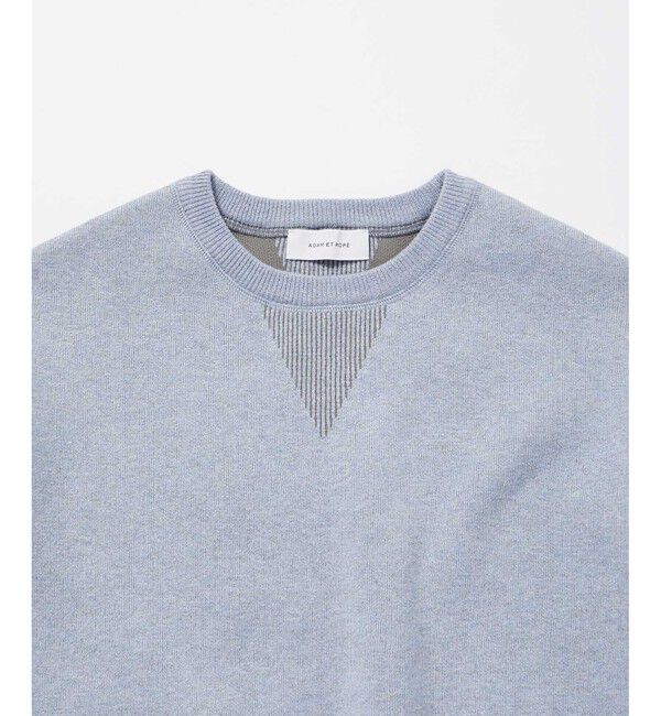 ADAM ET ROPE'「ヘビーウェイト 杢スウェット ニット / ユニセックス」|スウェット・ジャージ|