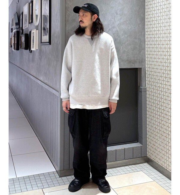 ADAM ET ROPE'「ヘビーウェイト 杢スウェット ニット / ユニセックス」|スウェット・ジャージ|