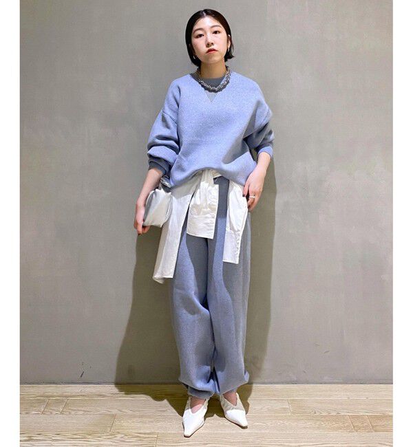 ADAM ET ROPE'「ヘビーウェイト 杢スウェット ニット / ユニセックス」|スウェット・ジャージ|