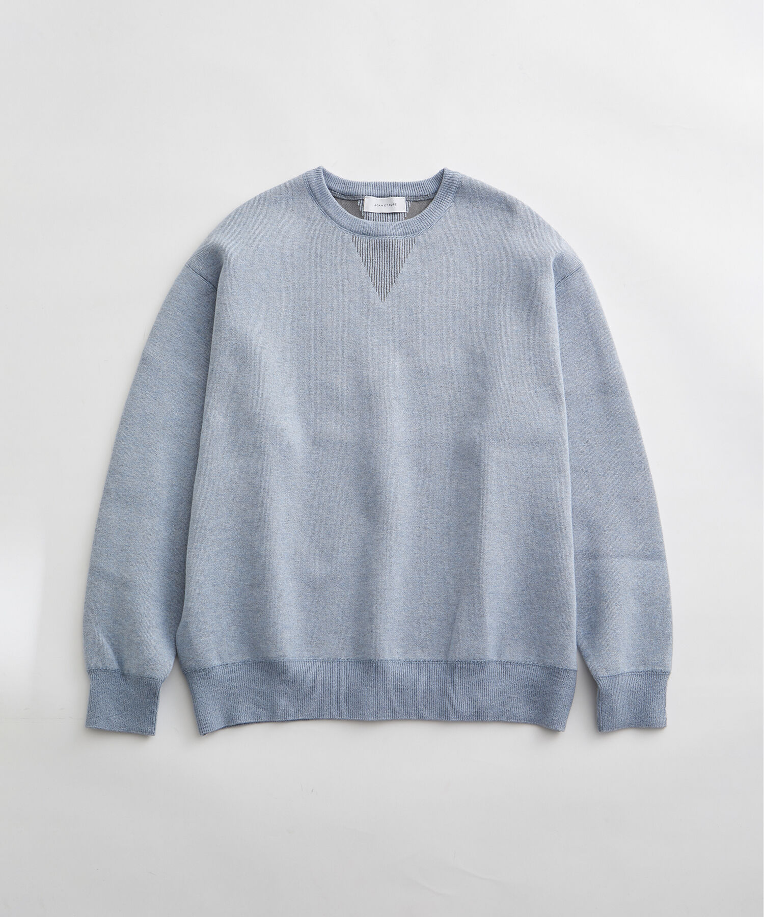 ADAM ET ROPE'「ヘビーウェイト 杢スウェット ニット / ユニセックス」|スウェット・ジャージ|