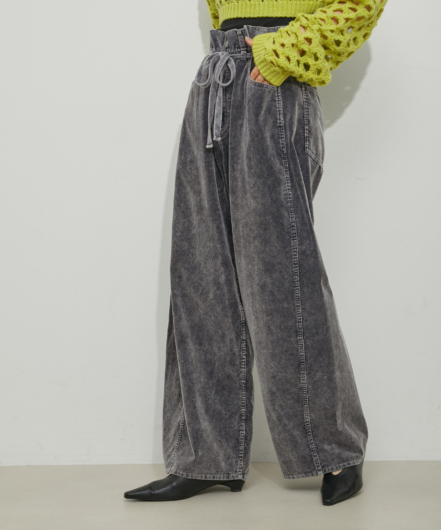 ADAM ET ROPE'「【一部WEB限定サイズ】ガーメントダイコーデュロイパンツ」|その他|