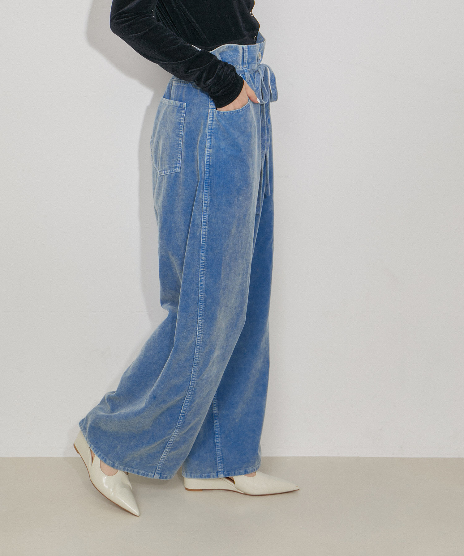 ADAM ET ROPE'「【一部WEB限定サイズ】ガーメントダイコーデュロイパンツ」|その他|