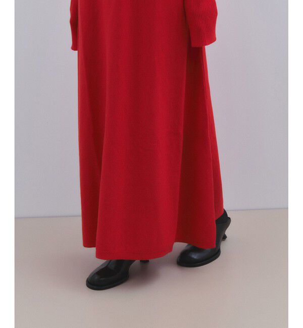 ADAM ET ROPE'「【WEB限定】MIXパターンニットワンピース」|ワンピース|