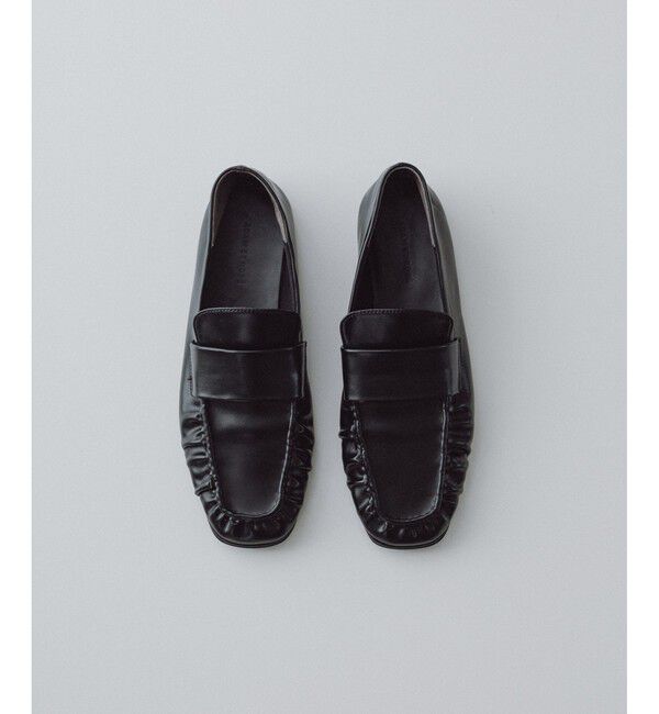 ADAM ET ROPE'「ソフトギャザーローファー/撥水・晴雨兼用」|その他|ブラック(01)