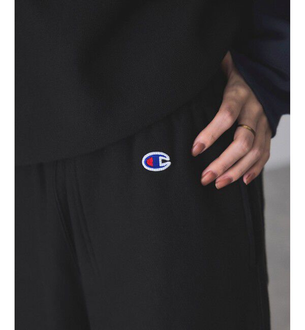 ADAM ET ROPE'「【Champion for ADAM ET ROPE'】別注 RW SWEAT WIDE PANTS」|チノ|