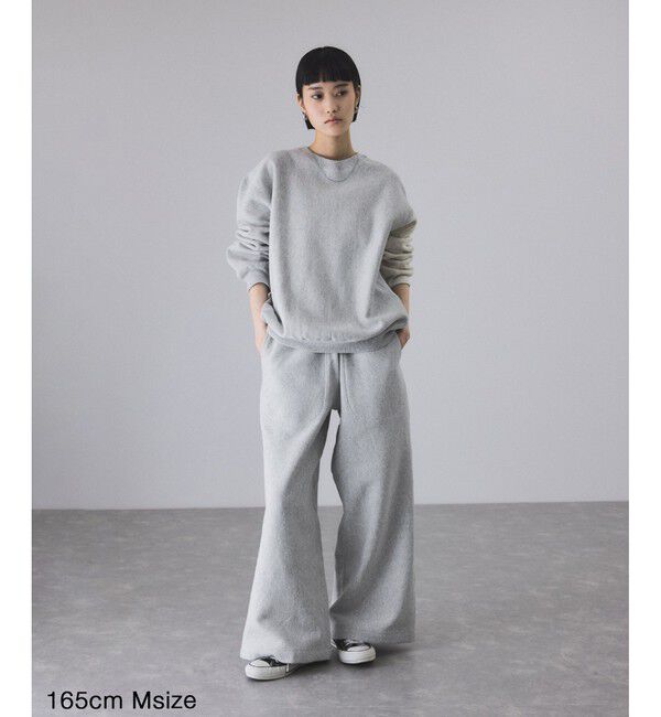 ADAM ET ROPE'「【Champion for ADAM ET ROPE'】別注 RW SWEAT WIDE PANTS」|チノ|