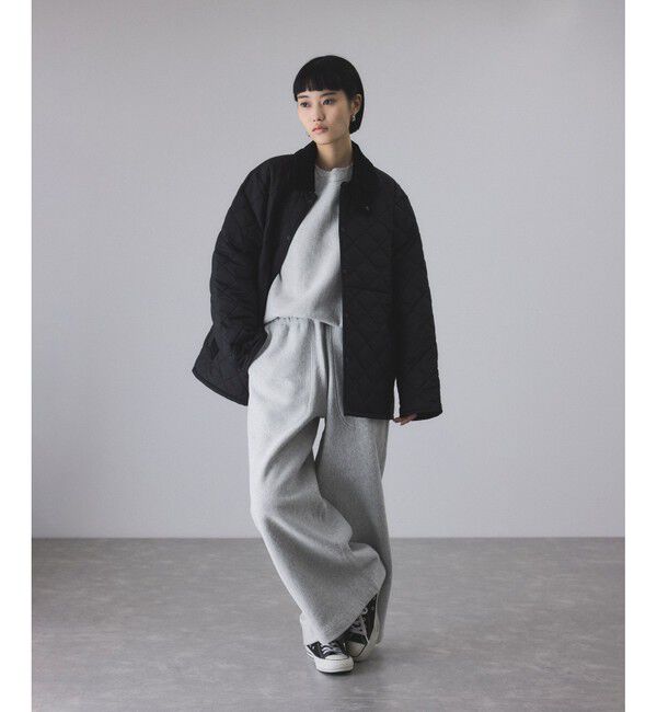 ADAM ET ROPE'「【Champion for ADAM ET ROPE'】別注 RW SWEAT WIDE PANTS」|チノ|