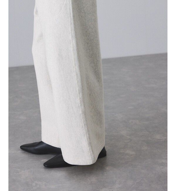 ADAM ET ROPE'「【Champion for ADAM ET ROPE'】別注 RW SWEAT WIDE PANTS」|チノ|