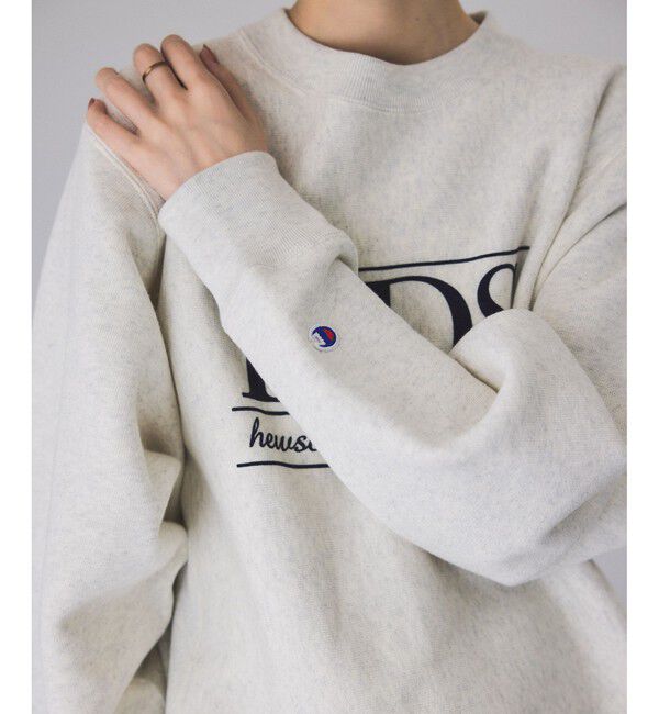 ADAM ET ROPE'「【Champion for ADAM ET ROPE'】別注 RW LOGO SWEAT」|スウェット・ジャージ|