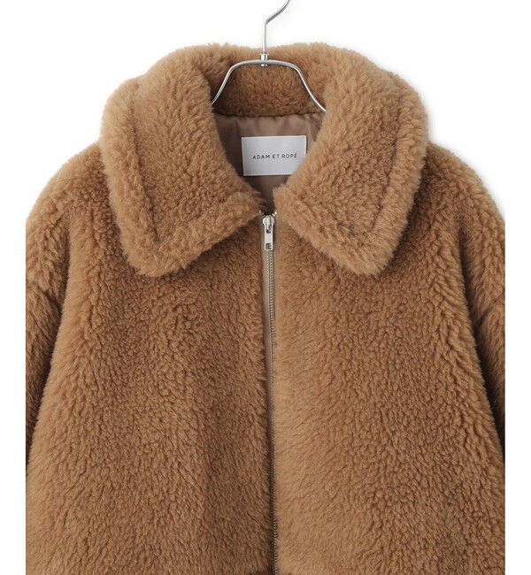 ADAM ET ROPE'「スウィッチングボアブルゾン」|ブルゾン・スタジャン|