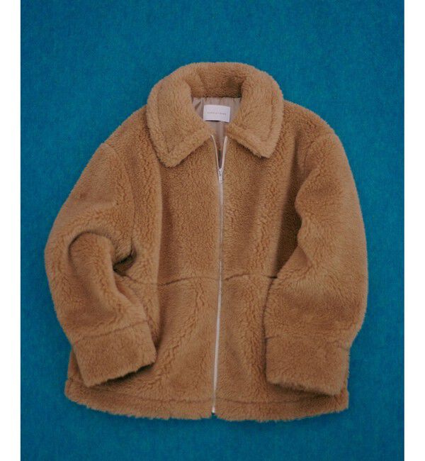 ADAM ET ROPE'「スウィッチングボアブルゾン」|ブルゾン・スタジャン|