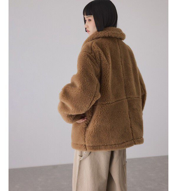 ADAM ET ROPE'「スウィッチングボアブルゾン」|ブルゾン・スタジャン|