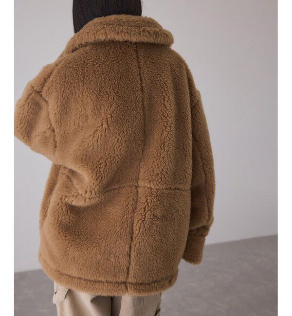 ADAM ET ROPE'「スウィッチングボアブルゾン」|ブルゾン・スタジャン|