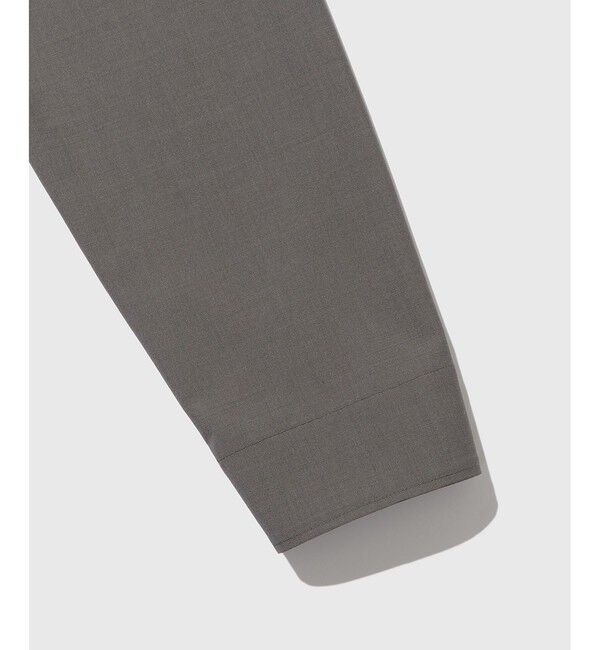 ADAM ET ROPE'「ドライウーステッドノーカラーカーディガン」|カーディガン|