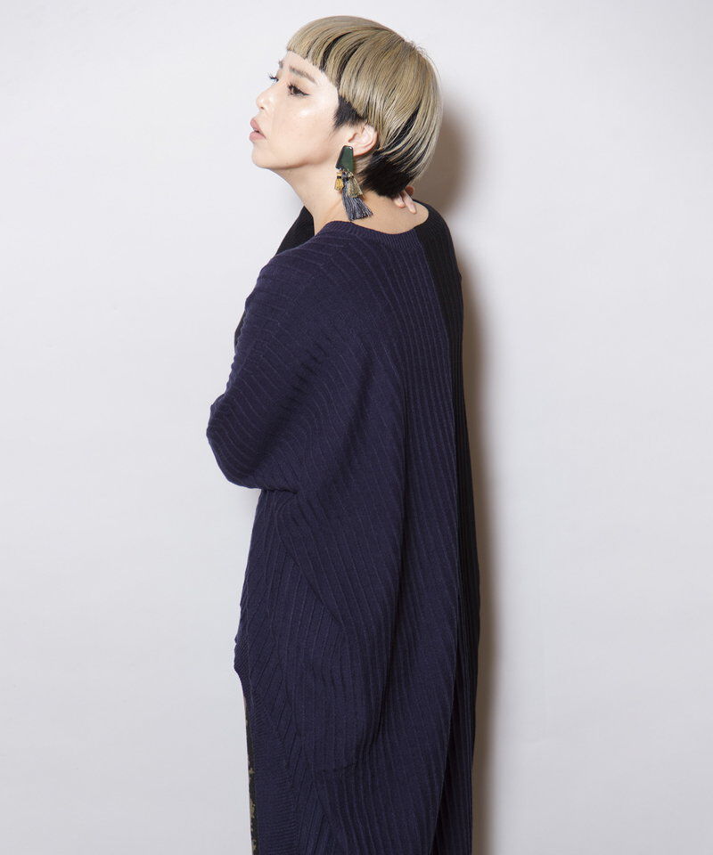  「ラウンドヘムリブニットプルオーバー」|ニット・セーター|