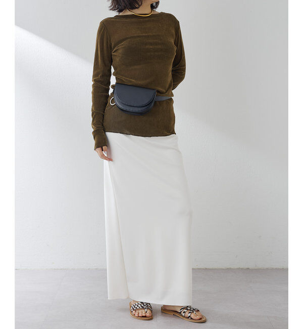  「フロッキーバックシャンカットソー」|Tシャツ・カットソー|