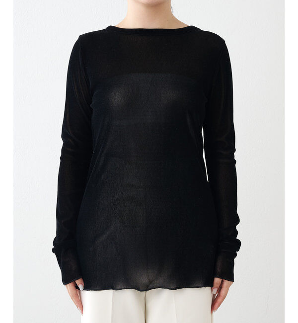  「フロッキーバックシャンカットソー」|Tシャツ・カットソー|