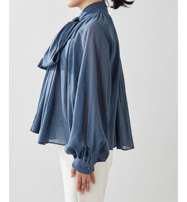  「ローンボウタイブラウス」|シャツ・ブラウス|