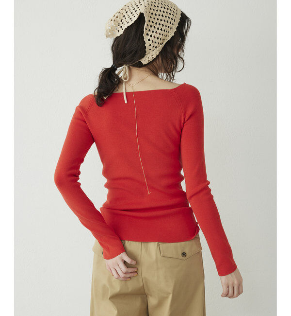 THE PAUSE「【THE PAUSE】オフショルニットプルオーバー」|ニット・セーター|