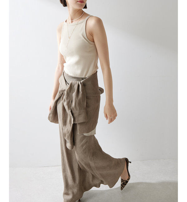  「ツイル顔料染めスクエアシャツ」|シャツ・ブラウス|