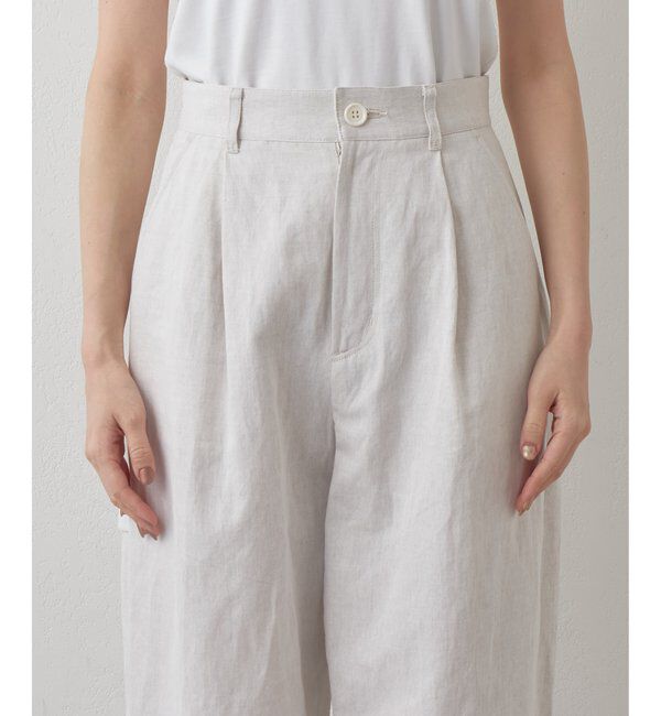 Drawing Numbers「【Drawing Numbers】コットンリネンデニムカーゴパンツ」|チノ|