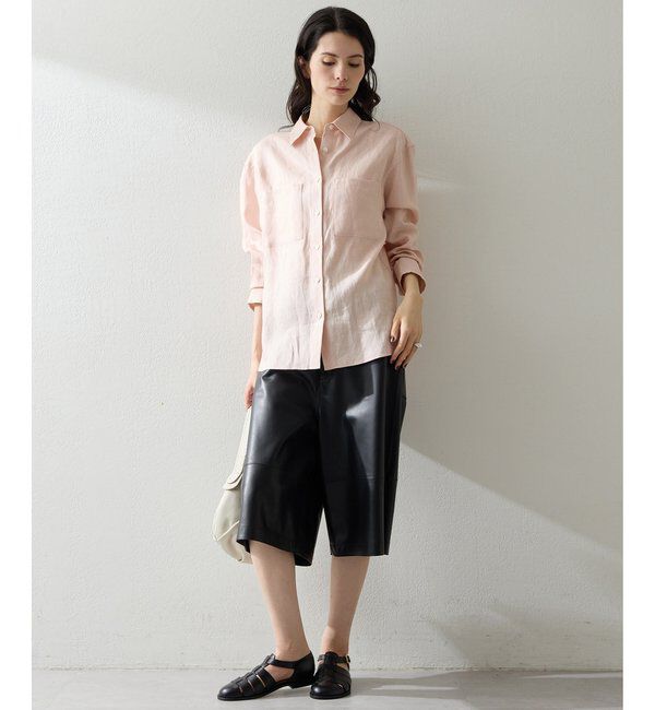  「レザーハーフパンツ」|チノ|