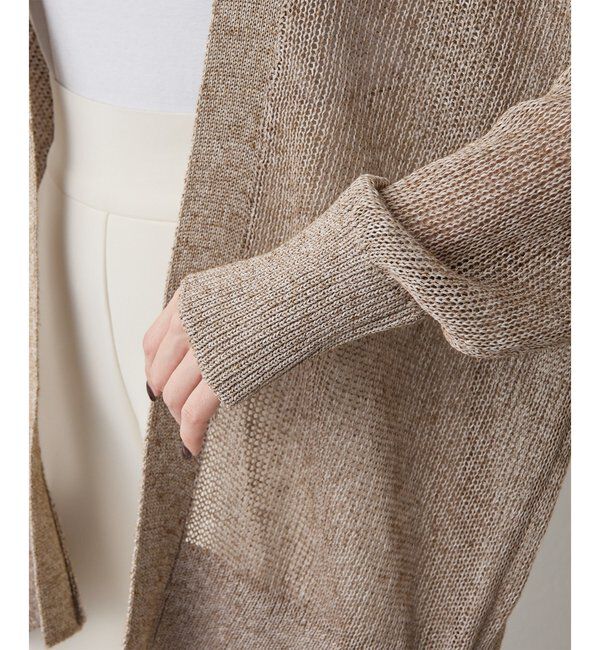  「メッシュニットカーディガン」|ニット・セーター|