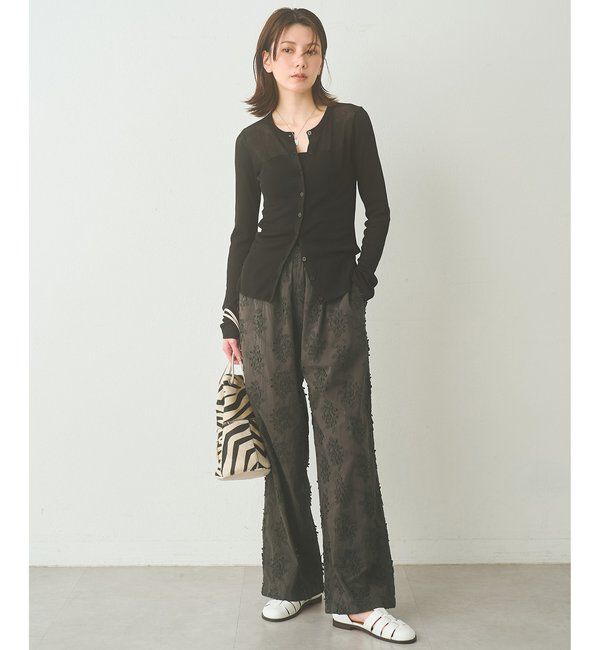  「シアーリブニットカーディガン」|ニット・セーター|