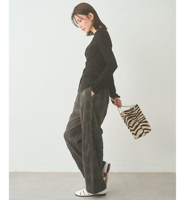  「シアーリブニットカーディガン」|ニット・セーター|